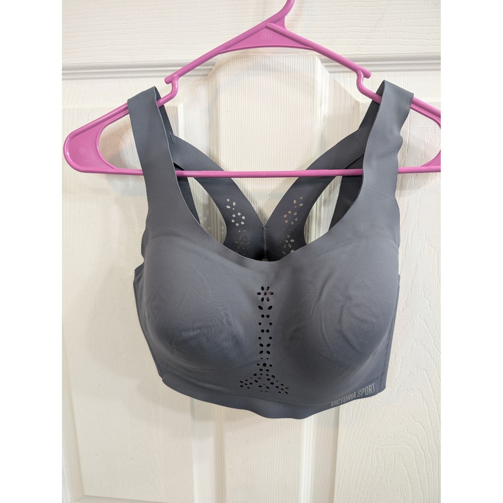 Victoria Sport Angel Max Sports Bra Womens 32DD Gray High Impact Racer